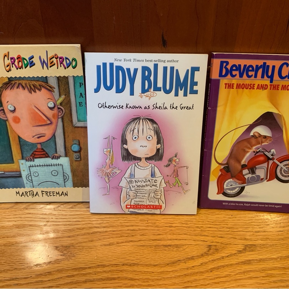Judy Blume Beverly Cleary Martha Freeman Kids Book Young Readers  Collection